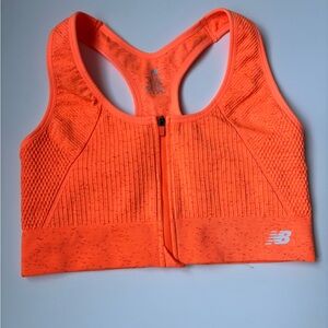 New Balance Vibrant Orange Sports Bra Size XL Women